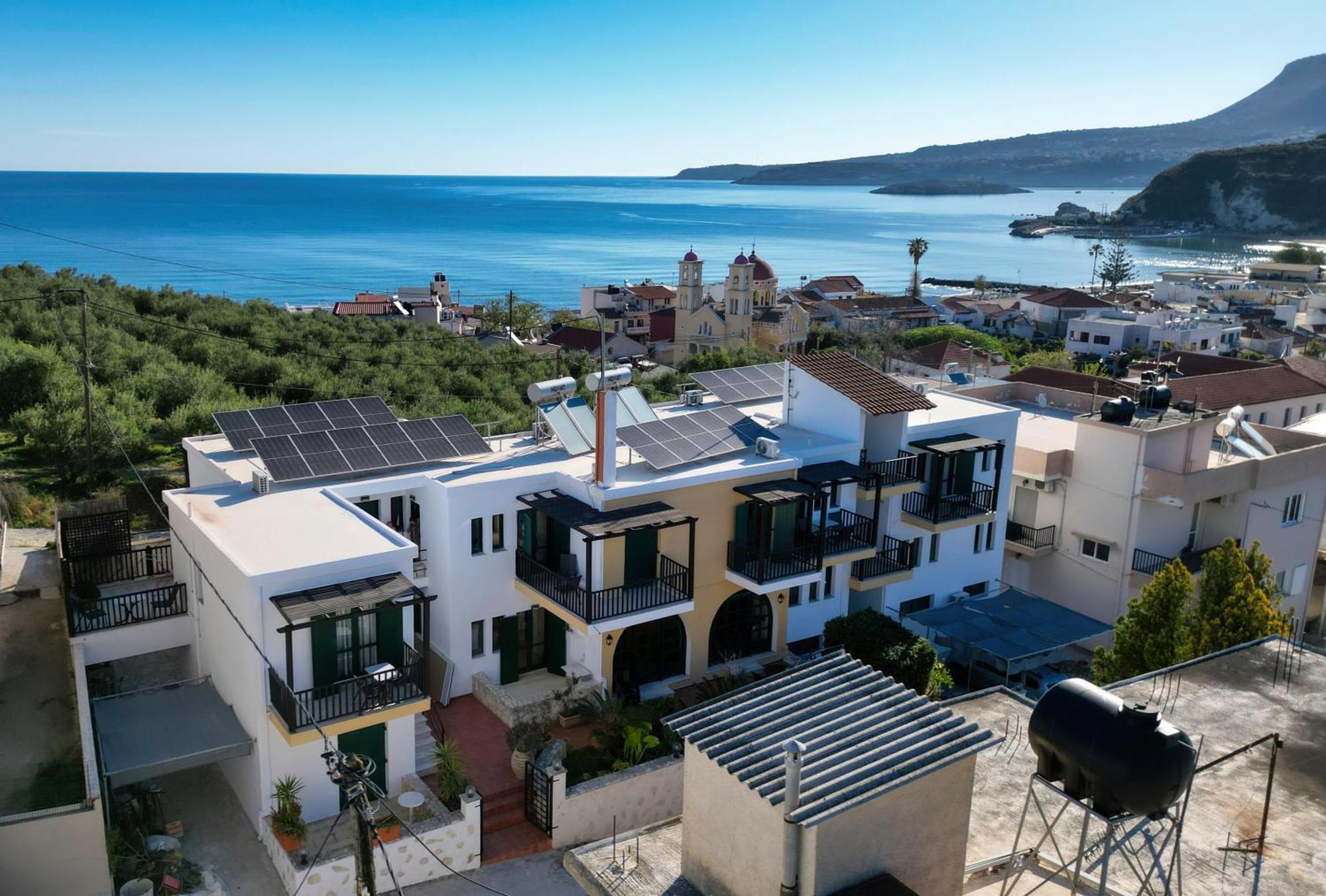 Erodios Apartments Kalyves Dış mekan fotoğraf